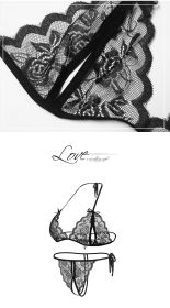 Large size sexy lingerie sexy lace transparent bra underwear comfortable and beautiful