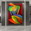 Handpainted large Sexy Naked Back Wall Art Sexy Girl woman Modern Abstract Nude Oil Painting on Canvas Home Entryway Living Room Bedroom Luxurious Dec