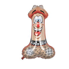 1pc, Big Willy Penis Funny Sex Products Balloon, Bachelorette Party Inflatable Penis Ballons, Hen Night Adult Party Decoration Supplies, Room Dec (Color: 31.49in (80cm))