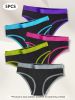 5 Colors Pack Women's Panties Bikini Sexy Underwear Nylon Seamless Knickers Women's Breathable Panties