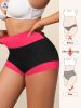 Breathable 4 Colors Girl Ladies High Waist Panty Women's Panties Boxers Cotton Boyshorts Pack