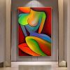 Handpainted large Sexy Naked Back Wall Art Sexy Girl woman Modern Abstract Nude Oil Painting on Canvas Home Entryway Living Room Bedroom Luxurious Dec