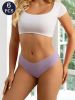 6 Packs Multi-Color Sexy Lace Triangle Panties Low Elastic Waist Fashion Women'S Hip Lifting Underwear Patchwork Lace